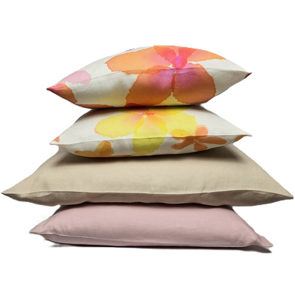 4er-Kissenset Bunt